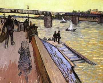 El puente de Trinquetaille Vincent van Gogh Pinturas al óleo